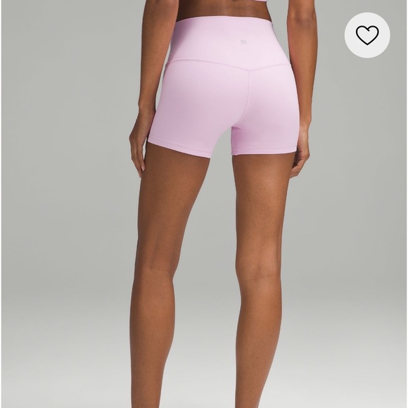 LULULEMON ALIGN HR SHORTS 4” in VITA PINK SZ 4,6,10 NWT - Picture 6 of 16